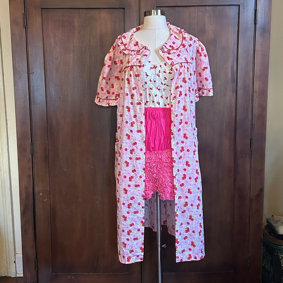 Pink Ruffled Shortie Bloomers XL - Picture 6 of 7